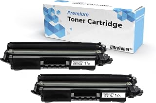 2 PK Ultra Toner® Compatible Replacement for HP 17A CF217A Black Toner Cartridge hp 17a cf217a - HP Printer Laserjet Pro M102a M102w MFP M130a MFP M130fn MFP M130fw MFP M130nw (2 Toner)