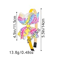 Vista 2 de 10 diademas de unicornio para el pelo, diademas con estampado de sirena, piña, diadema de princesa para niñas y niños