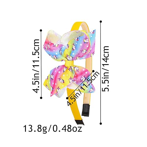 Miniatura 2 de 10 diademas de unicornio para el pelo, diademas con estampado de sirena y piña, diadema para niñas, princesa, baile, fiesta, bandas para el pelo