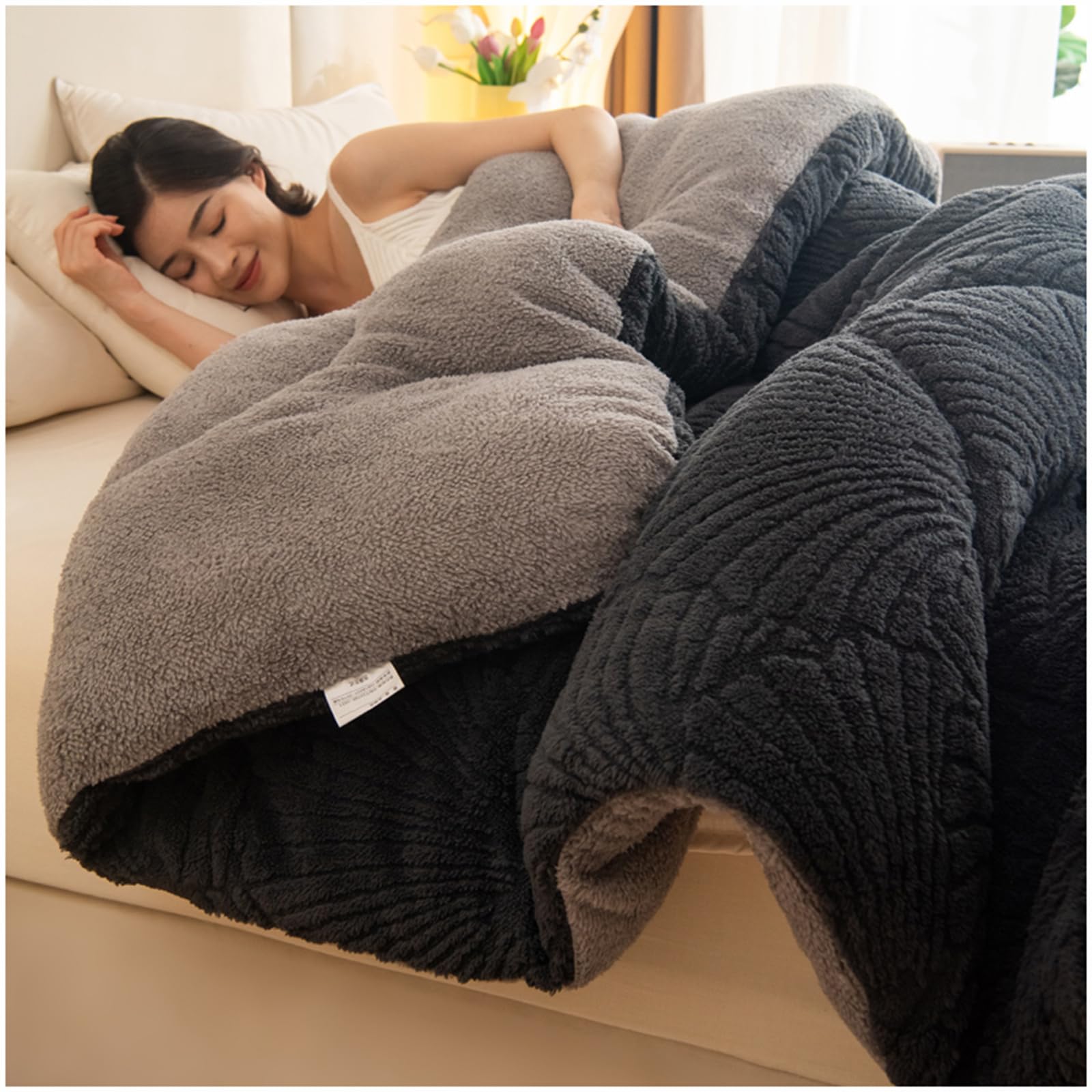 Couette polaire épaisse et chaude pour transformer votre lit en nid douillet