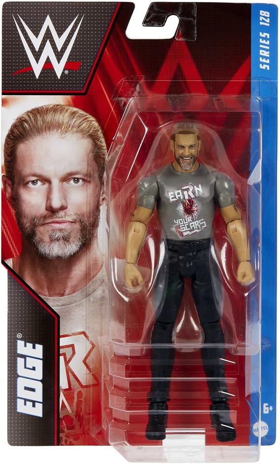 Mattel WWE Basic Action Figure، Edge، Posable 6-inch Collectible for Ages 6 Years Old & Up