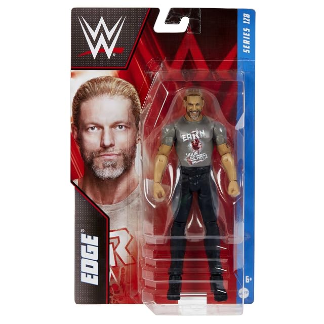 Foto 5 de 6 de WWE Figura Edge, muñeco articulado de juguete (Mattel HDD09)