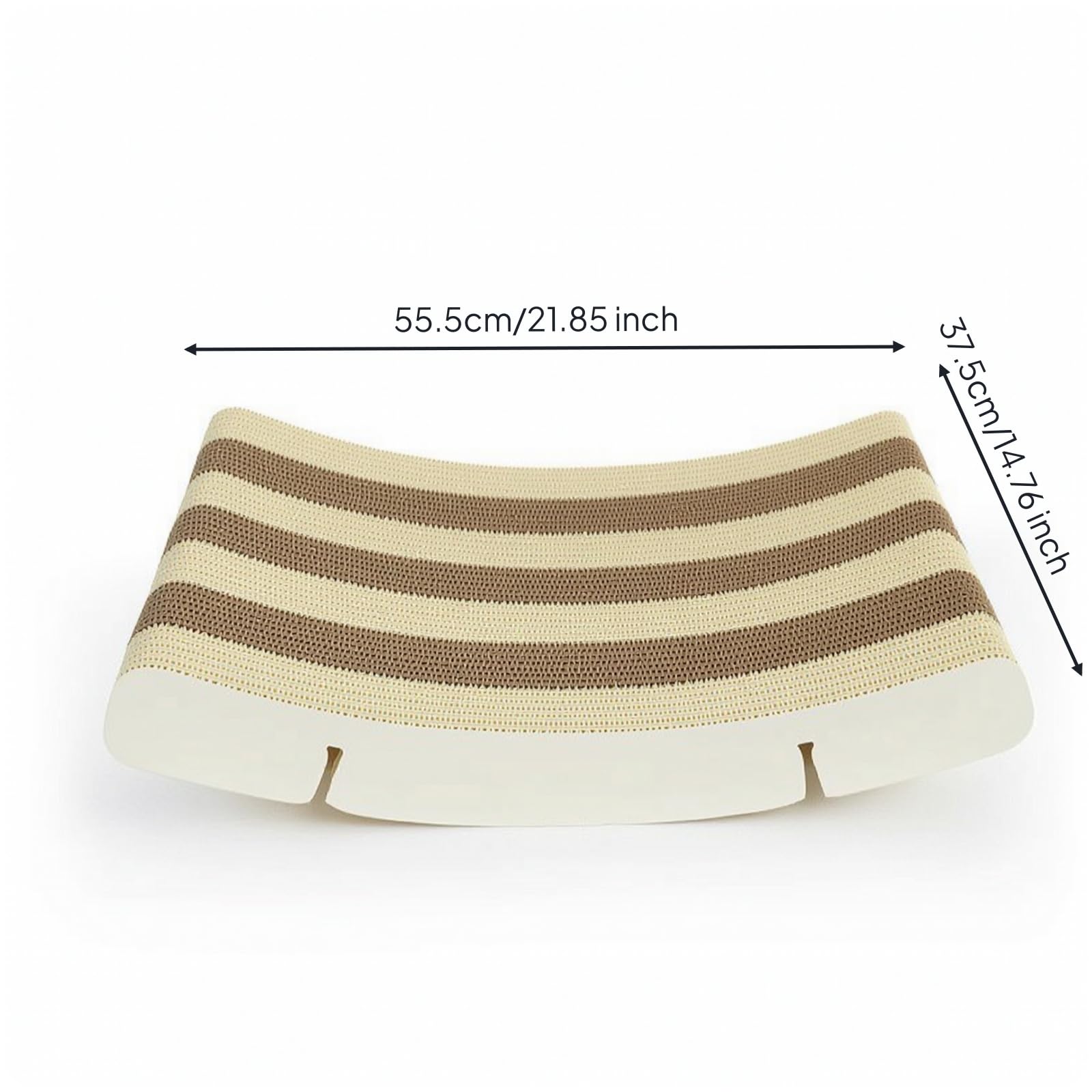 Colcolo Griffoir pour Chat Griffoir Carton Canapé Griffoir Tapis Grattage Zone Grattage avec Carton Ondulé Remplaçable Socle Bois Confort Adapté aux Chats et, Style to 2