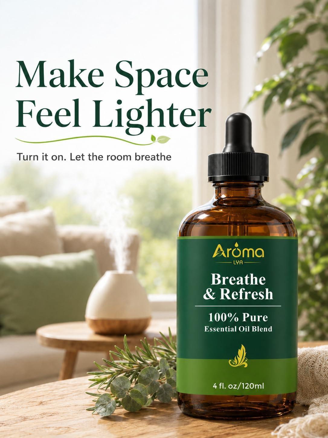 100% Pure Essential Oil Blends - Breathe Refresh image 5
