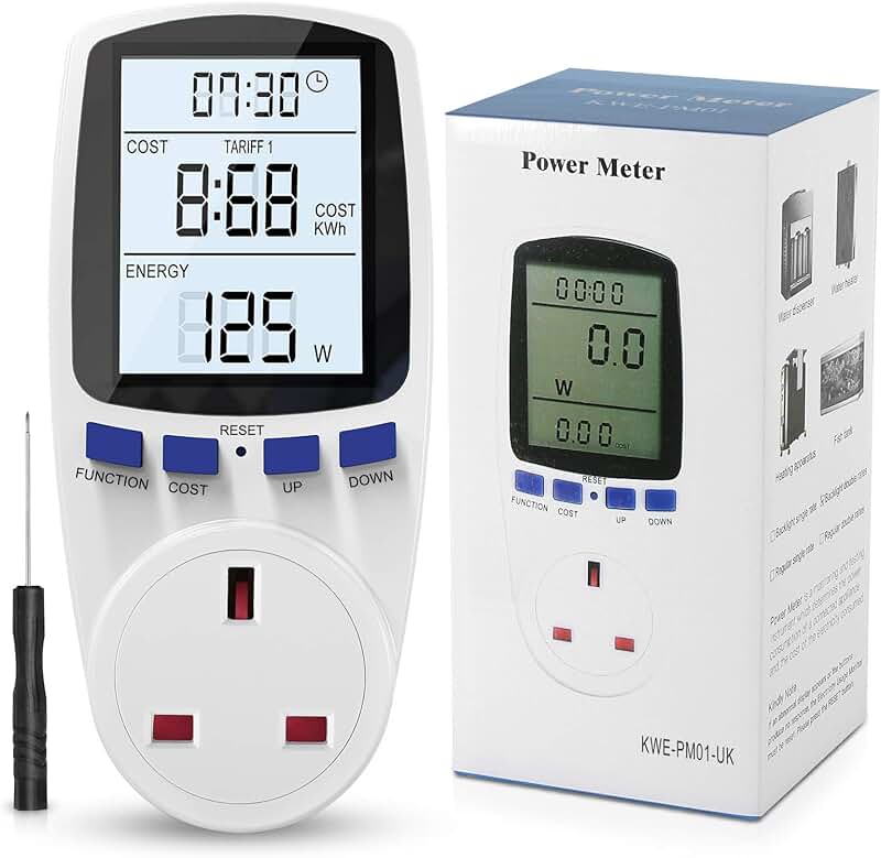 Amazon.co.uk watt meter