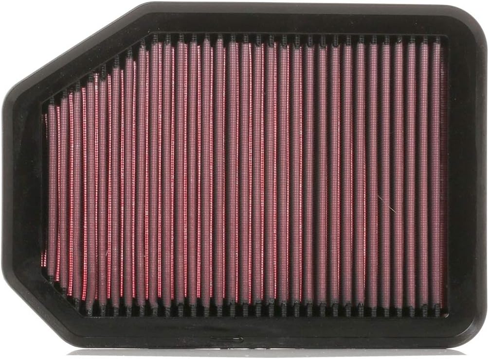 K&N Engine Air Filter: Increase Power & Towing, Washable, Premium, Replacement Air Filter: Compatible with 2007-2018 JEEP (Wrangler, Wrangler III), 33-5023