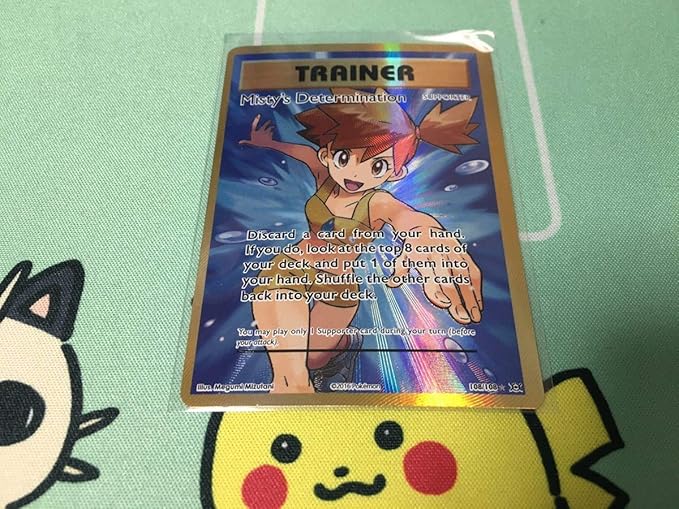 Amazon ポケモンカード カスミのやる気 Sr 海外版 英語版 おもちゃ おもちゃ