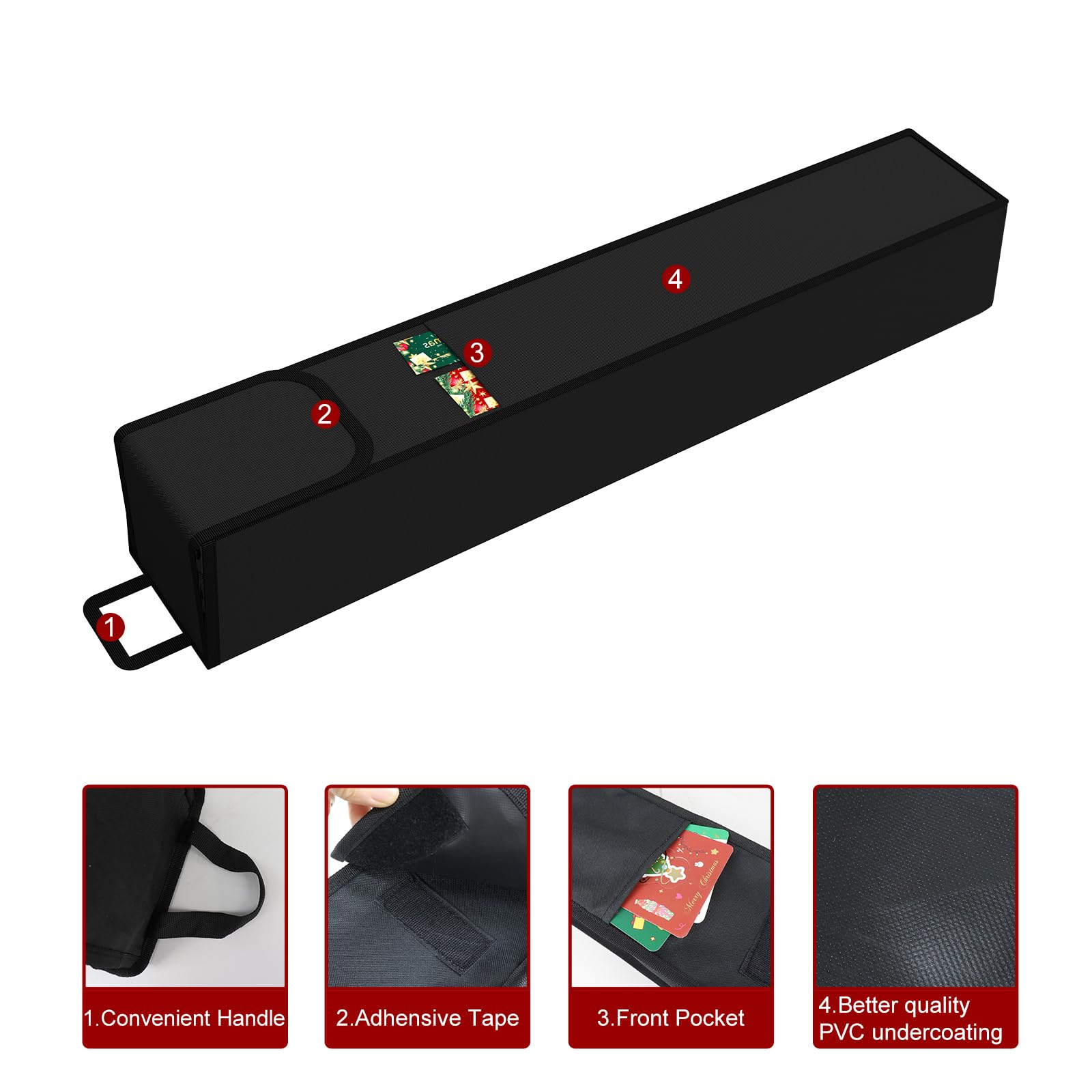 Sac De Rangement Pour Sapin De Noël, Tissu Oxford 600D