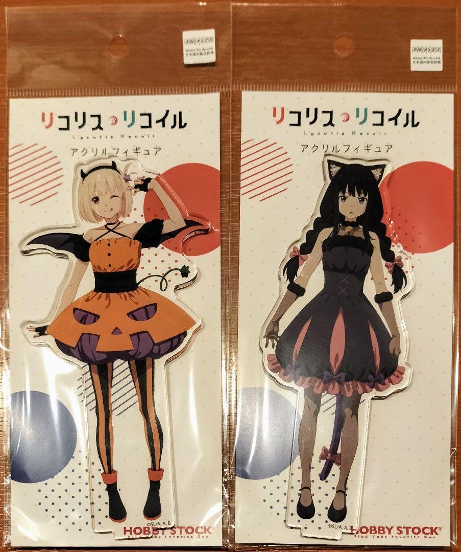 リコリス・リコイル　錦木千束&井ノ上たきな　ハロウィンver Amazon | リコリス リコイル アクリルフィギュア 錦木千束