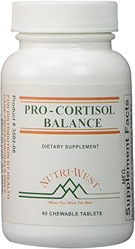 Pro-Cortisol Balance - 60 Chewable Tablets by Nutri West