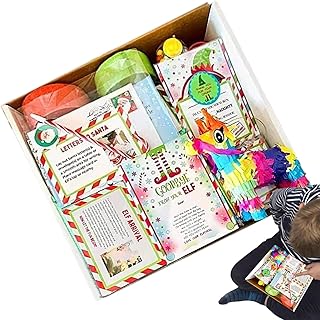 Elf Kit 24 Days Of Christmas,2023 Elf Kit 12/24 Days Of Christmas, Christmas Elf Kit, Christmas Elf Carnival Props Fun Elf Activities Elf Props Christmas Countdown Gifts Set Christmas Elf Toys