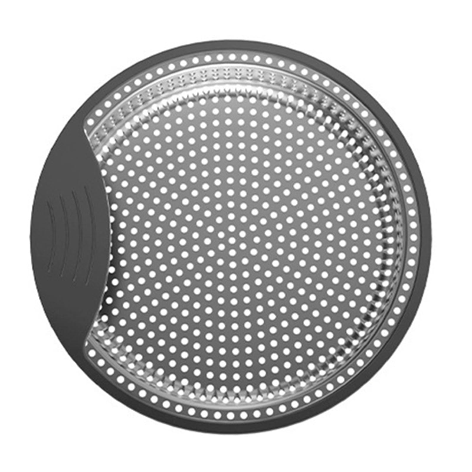 alloneslife Stainless Steel Sink Strainer with Quickly Drain Rectangles Fine Meshes Colander for Food Waste Kitchen Sink Basket