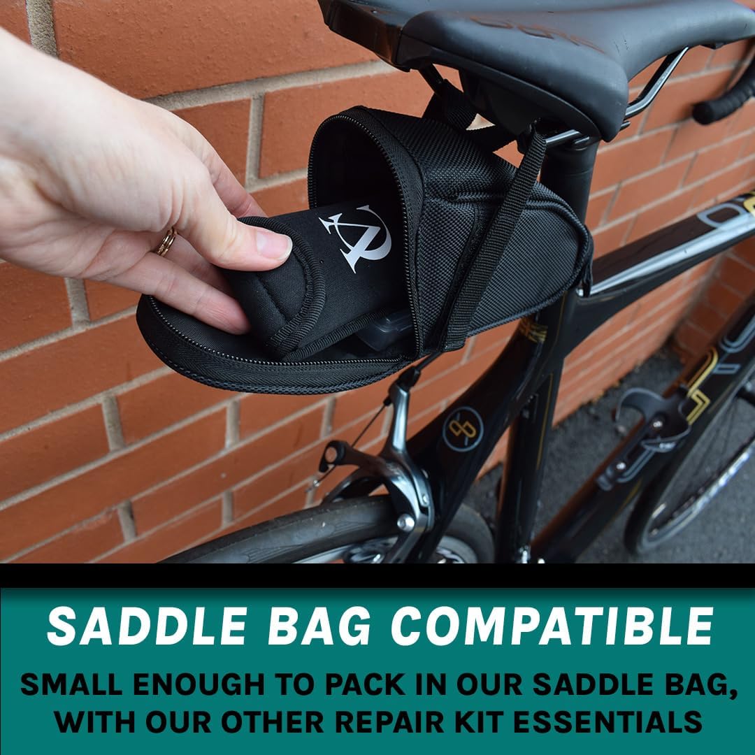 VeloChampion Bike Multitool 14in1 Compact Cycling Repair Kit Tool with Allen Keys, Screwdriver, Spoke Wrench, Tyre Lever - Portable & Durable Bicycle Maintenance + Storage Case