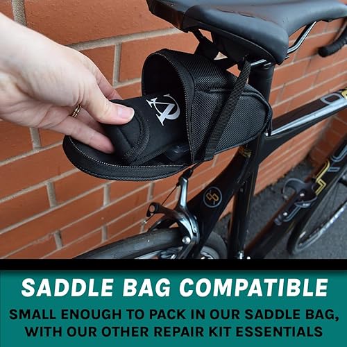 Miniatura 5 de VeloChampion Kit de reparación de ciclismo compacto 14 en 1 con llaves Allen, destornillador, llave de radios, palanca de neumáticos, mantenimiento