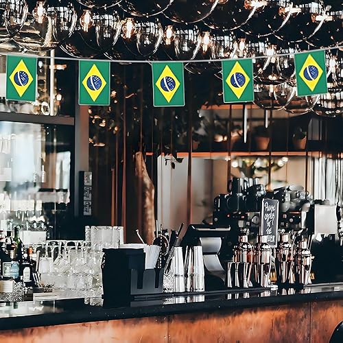 Miniatura 103 de Bandera de Argentina pequeña mini bandera argentina decoración para desfiles, fiestas, aulas, jardines y festivales (Argentina)