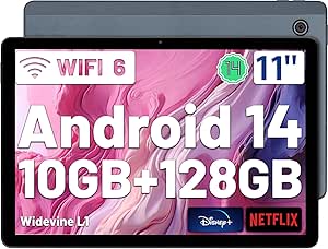 Amazon.com: Tablet Android, tableta Android 14 de 11 pulgadas, octa ...