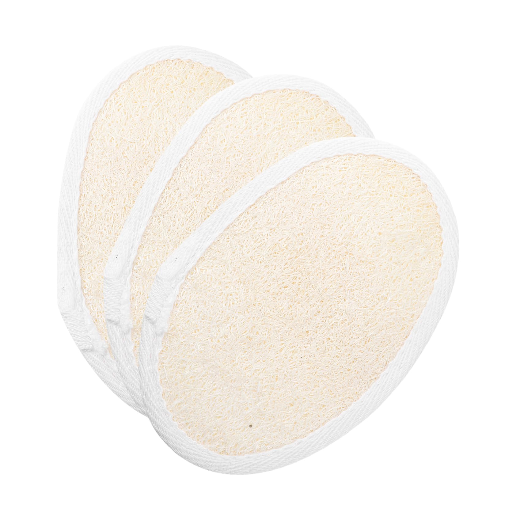 FRCOLOR 9 Piezas toallas baño esponja vegetal natural cuidado personal lanyard depuradores esponja lufa almohadillas esponja lufa masaje toallita baño guantes