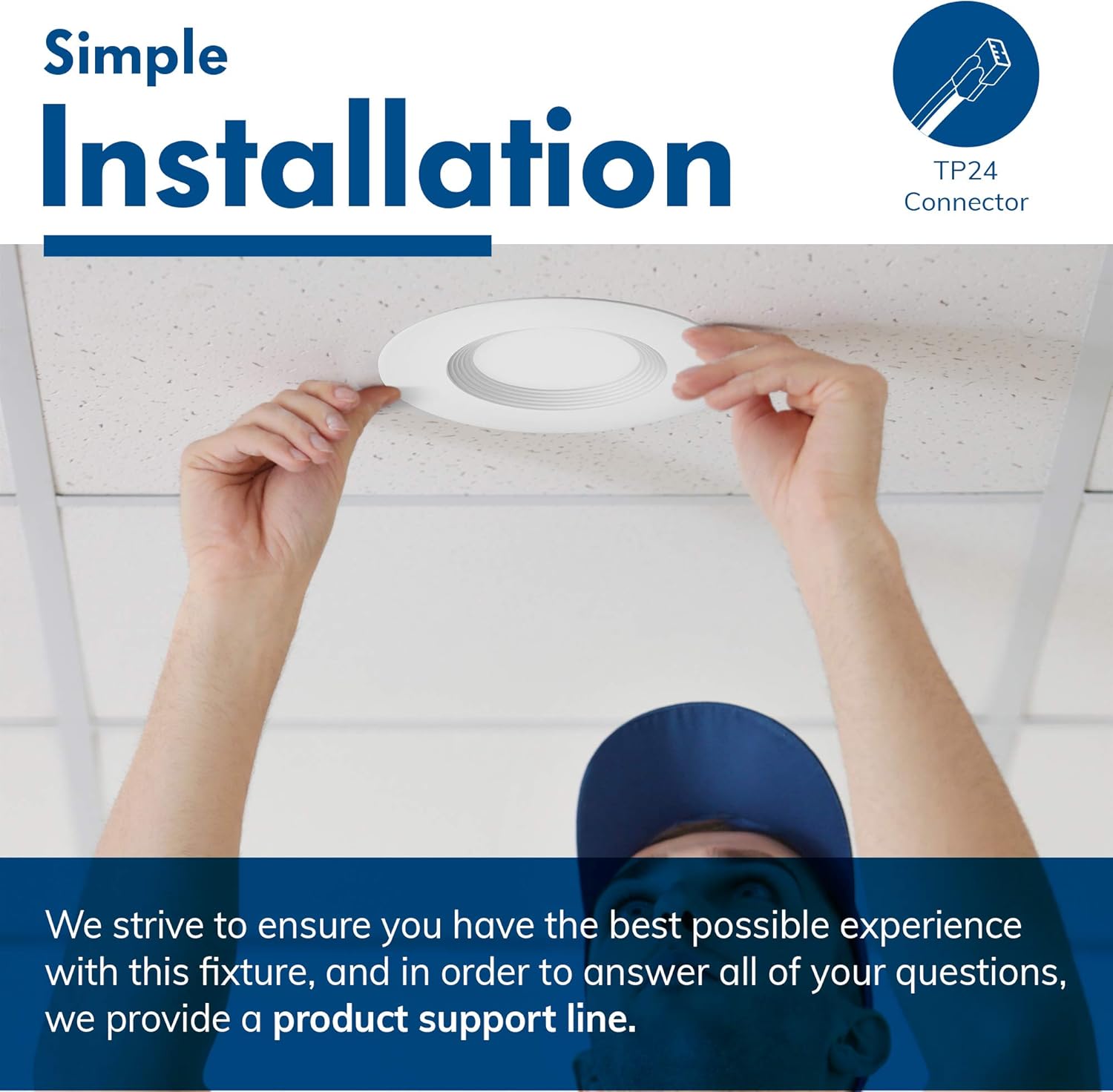 Exсluѕіvе Dіѕсоunt 80% оƒƒеr Hyperikon 4 Inch LED Retrofit Recessed Lighting, 9W=65W, Ceiling Can Lights, E26 Dimmable Downlight, Gimbal Housing, CRI90, UL, Energy Star, Warm White, 8 Pack