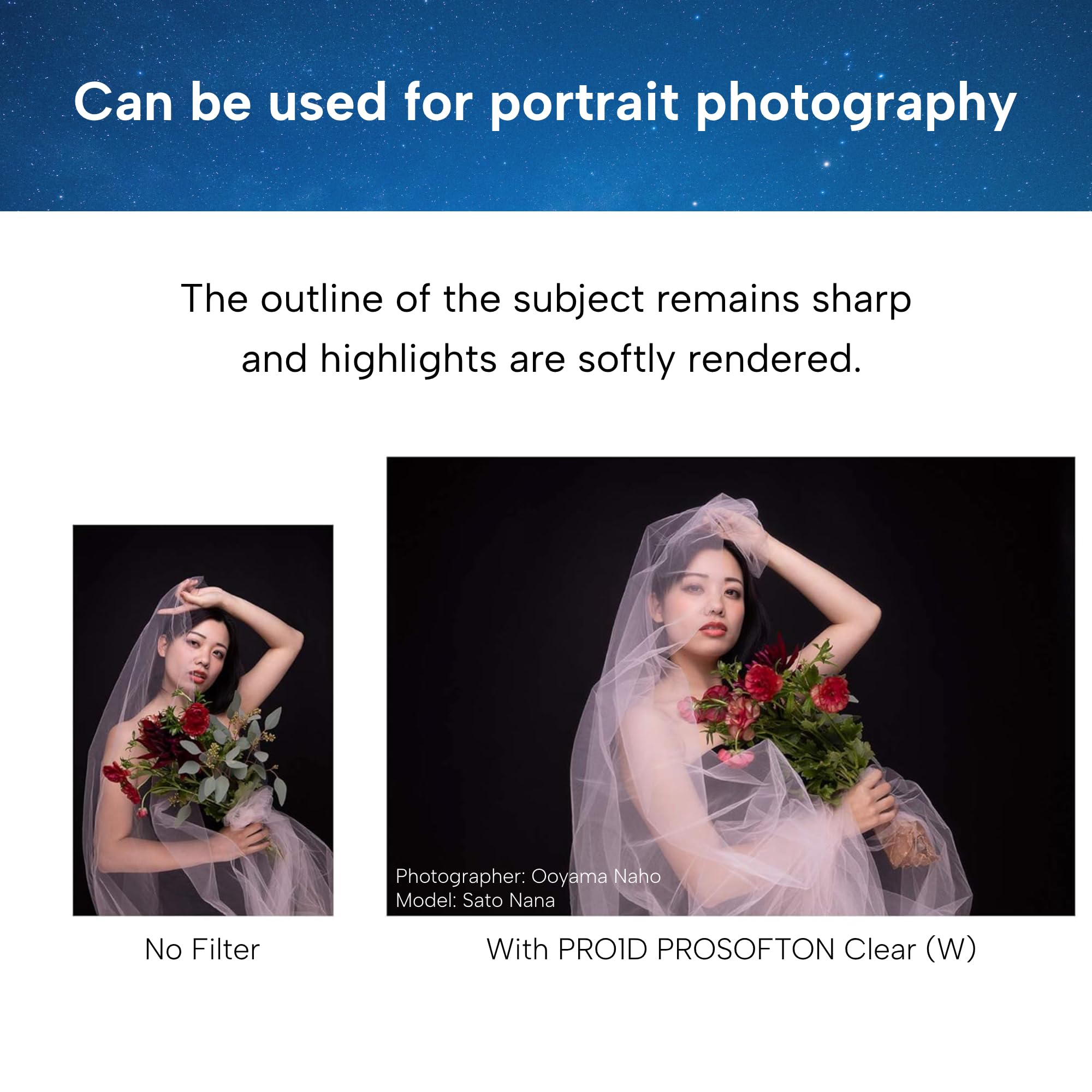 Kenko Filtro de Lente de Efecto Suave, PRO1D PROSOFTON Clear 67mm, para la fotografía de paisajes y Estrellas, para la fotografía de Retrato, 517703