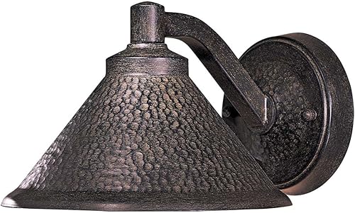 Miniatura 6 de Minka Lavery Lámpara de pared al aire libre 8101-A138-L Kirkham Aluminio Dark Sky Exterior LED Wall Lantern, bronce