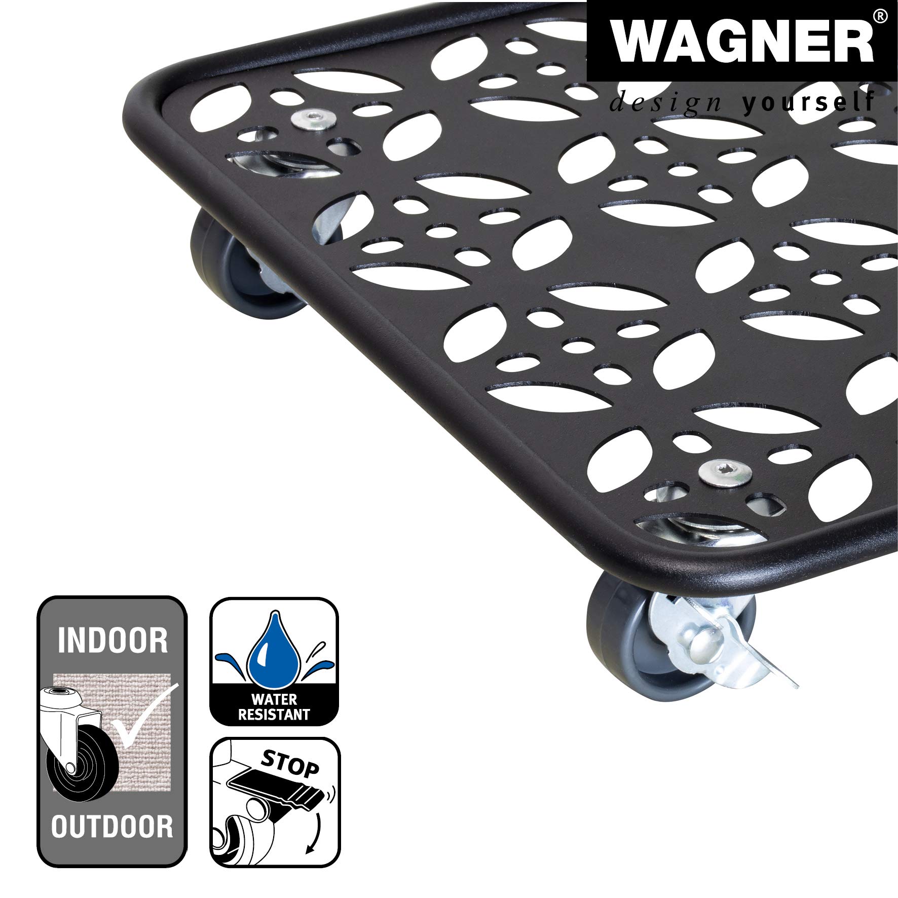 Plantentrolley WPC - Wagner: draagvermogen 80 kg | VINK LISSE Plantentrolley WPC - Wagner: draagvermogen 80 kg | VINK LISSE