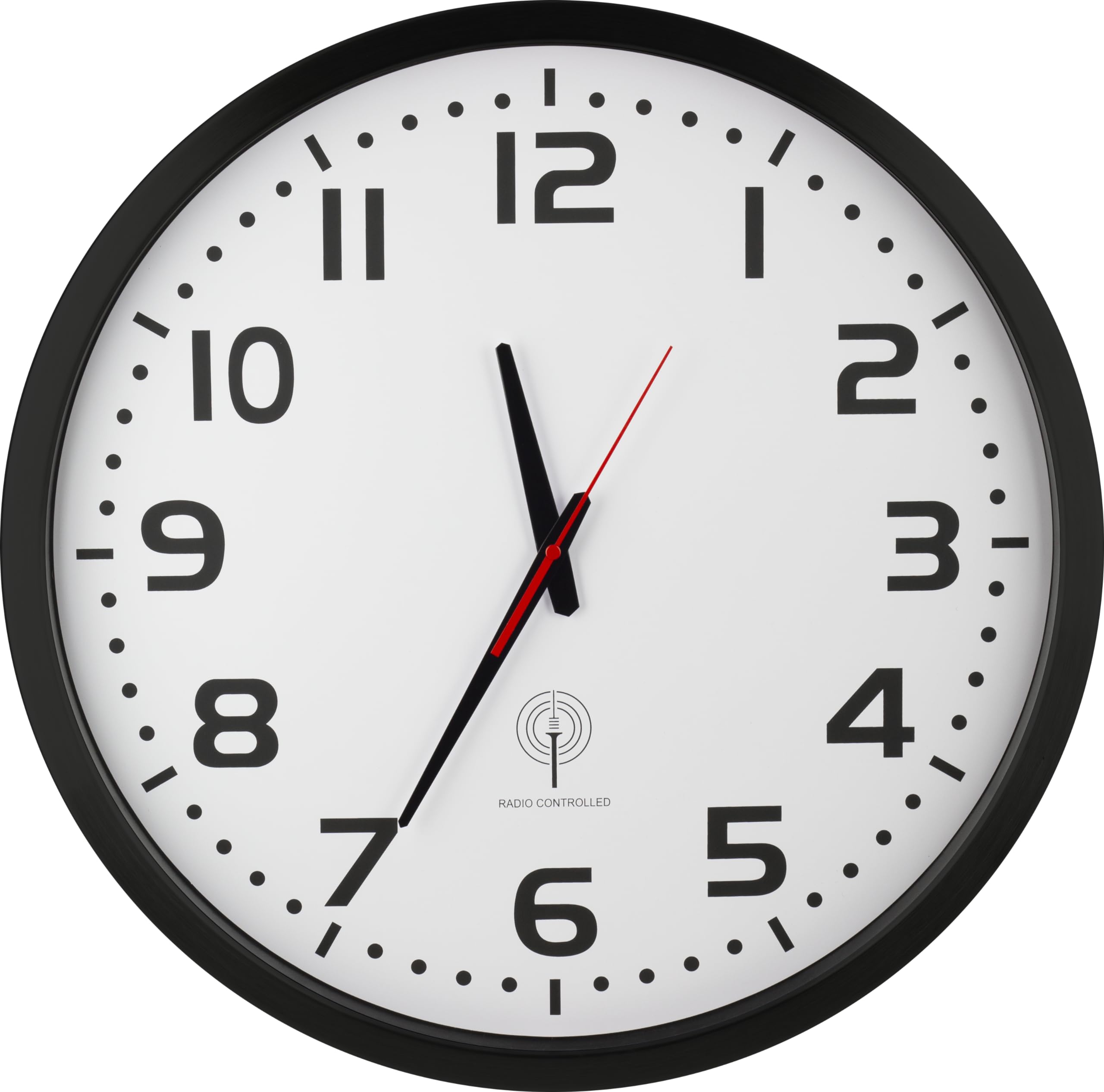 funk wanduhr 50 cm durchmesser