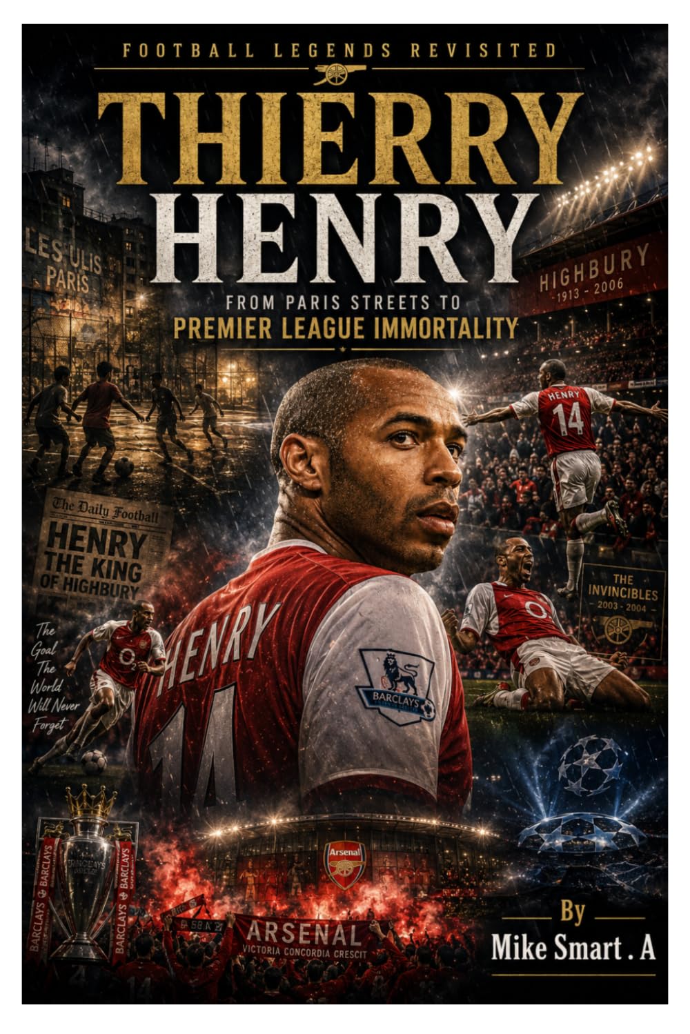 Football Legends Revisited: Thierry Henry: From Paris Streets to Premier League Immortality