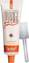 Vacation Orange Gelée SPF 30 Gel & Tube Key Bundle, Hydrating Balm-to-Oil Sunscreen, Mineral-Oil Free, Water-Resistant, Travel Size, 3.12 Oz.