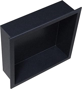 Nicchia Da Parete Bernstein 20x30x10 Cm - Acciaio Satinato Per Bagno