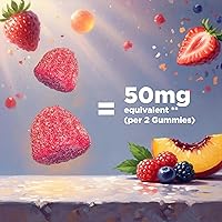 Vista 3 de Vitamatic Gomitas de zinc de 50 mg - 60 gomitas veganas - Sin gluten - Paquete de 2