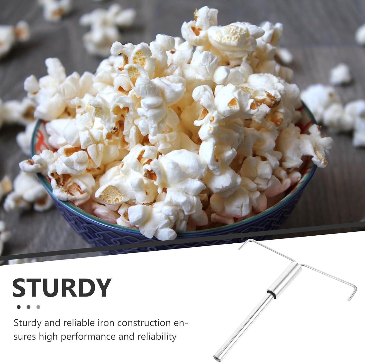 DOITOOL Popcorn Machine Replacement Parts Popcorn Stirring Rod Maker Mixer Attachment Whisk Stirring Stick for Commercial Machine Accessoroies