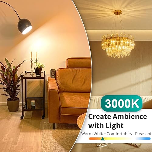 Miniatura 6 de DiCUNO Bombilla LED G9, 3000 K blanco cálido, bombillas LED G9 de 4 W, equivalente a reemplazo halógeno de 40 W, no regulable, 400 LM, repuesto de