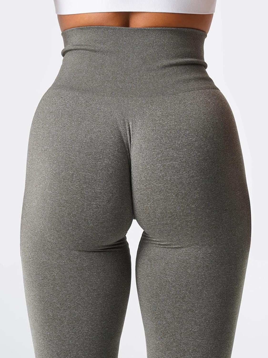 Workout Leggings for Women Tummy Control High Waist Seamless No Scrunch Tights Gym Running Yoga Fitness Pants