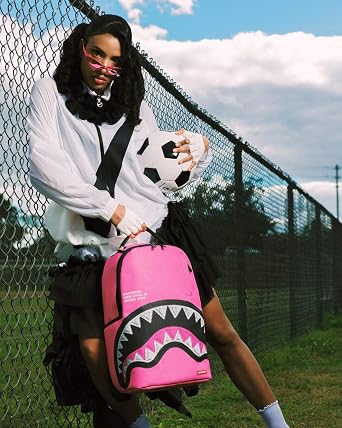 Sprayground SHARK CENTRAL EMBROIDERED EFFECT BACKPACK