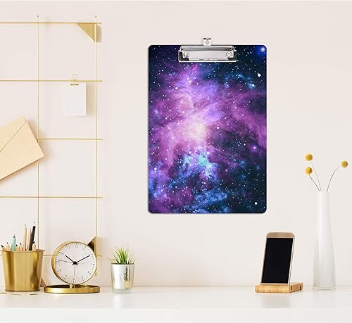 Miniatura 4 de Hongri - Portapapeles de madera, diseño moderno, tamaño carta, para estudiantes, adultos y niños, personalizado, tamaño A4 de 9 x 12.5 pulgadas, con