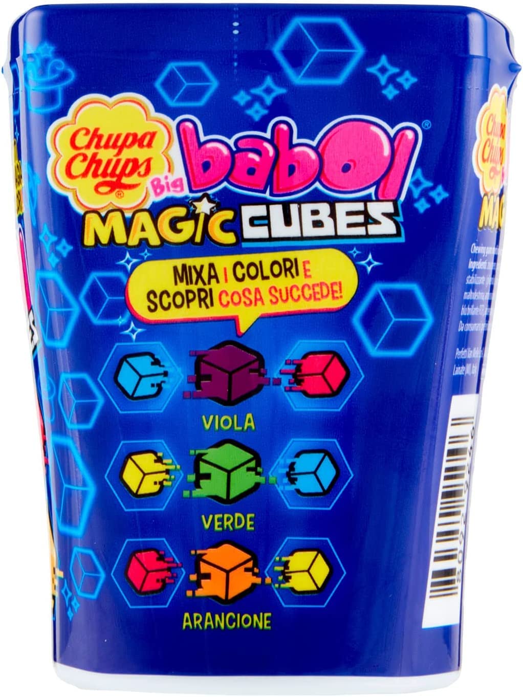 Perfect - Big Babol Chupa Chups Magic Cube 86g - Chewingum Erasers