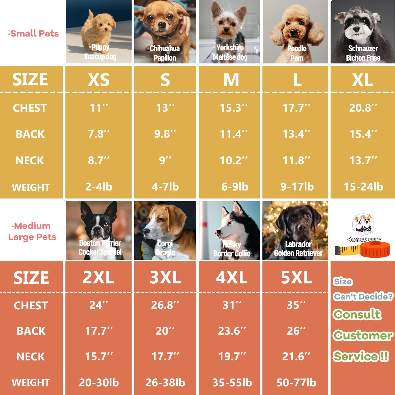 Koneseve Camisetas para perros, ropa de algodón transpirable para perros, camiseta elástica para perros pequeños, medianos y grandes, camisa suave para cachorros, ropa para gatitos, camiseta en