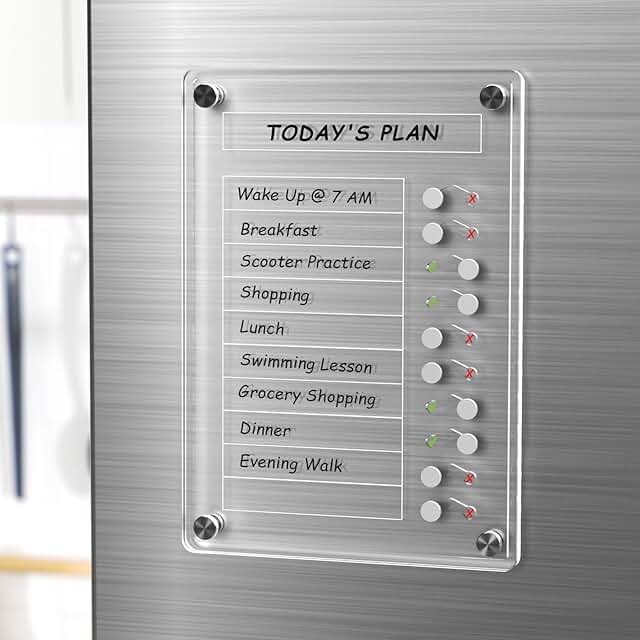 30+ Money Saving Jar Ideas to Grow Your Savings Fast 57 NiHome Acrylic Magnetic to Do List Planning Board with Sliders & Desktop...