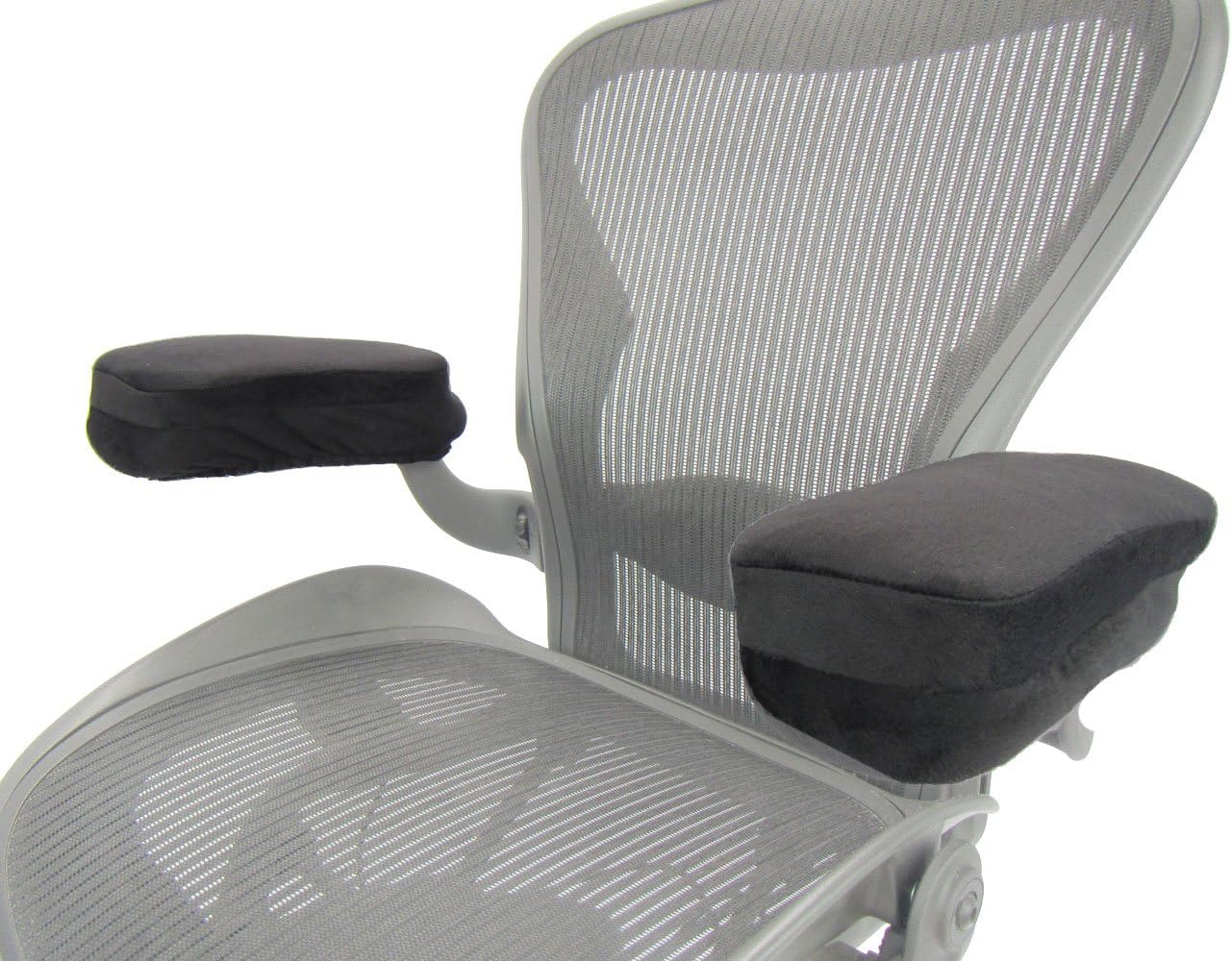 Ergonomic Armrest Pads for Gaming Chair, Memory Foam Gaming Pillow Armrest Covers, Office Chair Anti Slip Arm Pad Pillows for Elbow and Forearm Support (Set of 2)