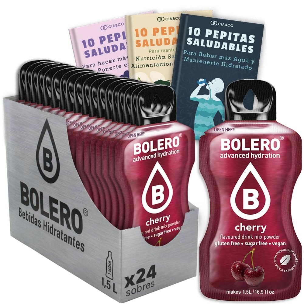 24 x Bebida Bolero COLA Hidratante Sin Azucar (24x9 grs) + 30 Pepitas Saludables para una vida más sana by Cia&Co — view 69