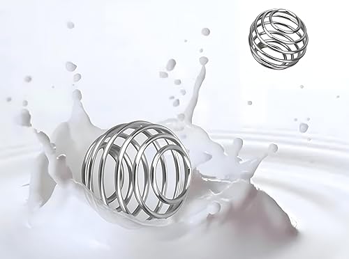 Miniatura 3 de Paquete de 5 mezcladores de fórmula, bola mezcladora de proteínas de batido para botella de fórmula para bebés,Mezclador de alambre de acero