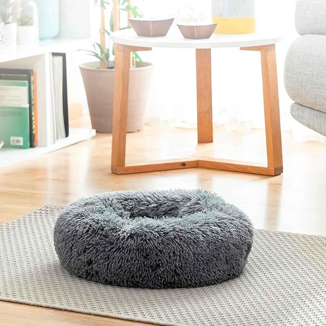 Foto 2 de 5 de InnovaGoods® Cama antiestrés para Mascotas (60 cm),Cama para Perros relaja a tu Mascota y Evita el estrés
