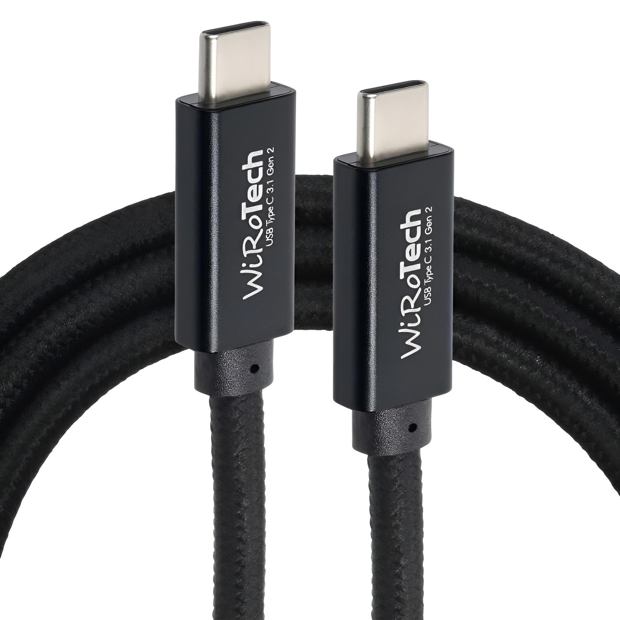 USB 3.1 C-C Cable 3.1m Color blanco Cargador Tipo C Cable USB