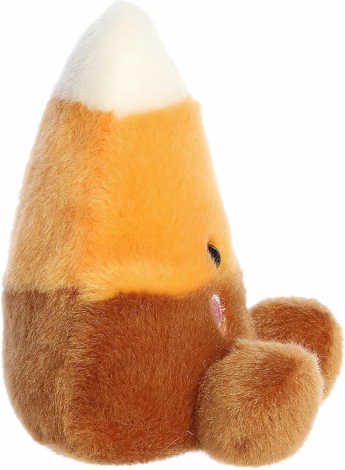 Aurora® Spooky Palm Pals™ Corbin Candy Corn™ Stuffed Animal - Fun Collectible Plush for Kids and Adult Collectors - Perfect for Halloween Decorations and Gifts - Orange 4.5 Inches