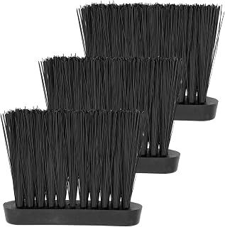 3pcs Fireplace Brush Head Replacement for Chimney and Hearth Cleaning