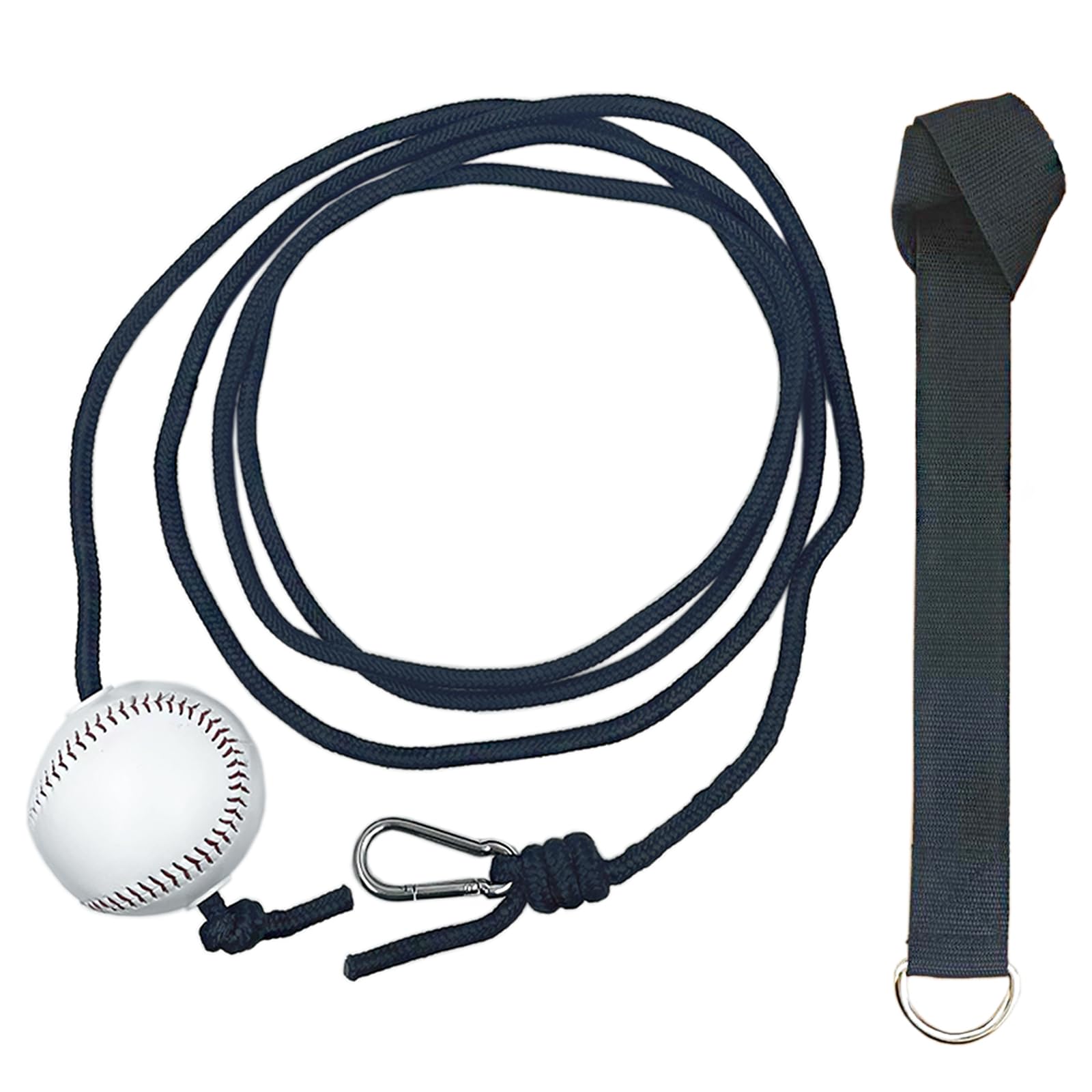 LOOEEL Baseball and Softball Batting Training Rope,Baseball Softball Hitting Trainer,Batting Swing Trainer for Baseball & Softball.Practice Baseball