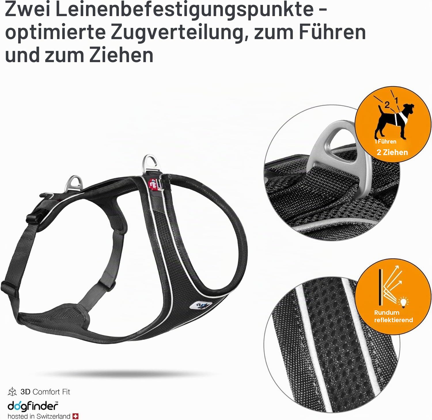 Belka Comfort Harness Black XS