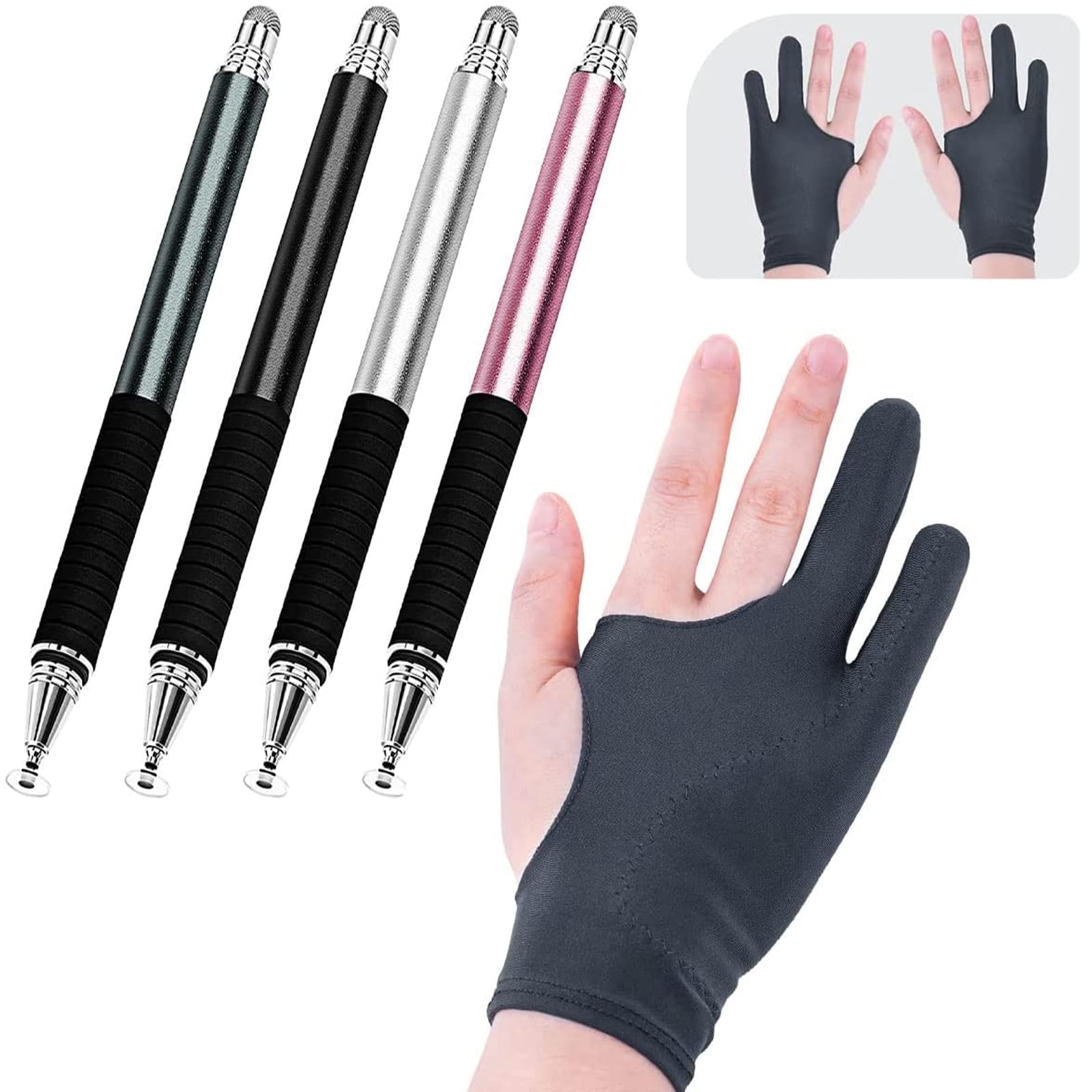 MEKO Penne stilo per touch screen, penna stilo per, matita stilo tablet con cappuccio magnetico, alta sensibilità e punta fine universale per Android/telefono(bianco MEKO Penne stilo per touch screen, penna stilo per, matita stilo tablet con cappuccio magnetico, alta sensibilità e punta fine universale per Android/telefono(bianco