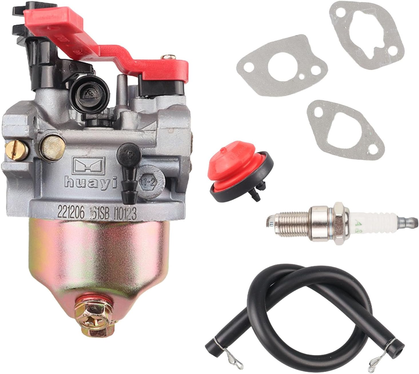 HUAYI 31A-2M5E766 Carburetor for 123cc Troy Bilt Squall 210 Snow Blower