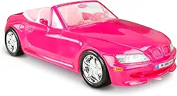 Carro Roadster - Menina Roma Jensen Rosa